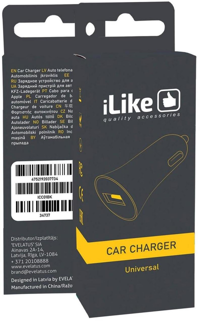 Karikues makine iLike ICC01BK, karikim i shpejtë, i zi