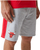 Shorta meshkujsh New Era Chicago Bulls NBA, pambuk, gri e çelët me të kuqe