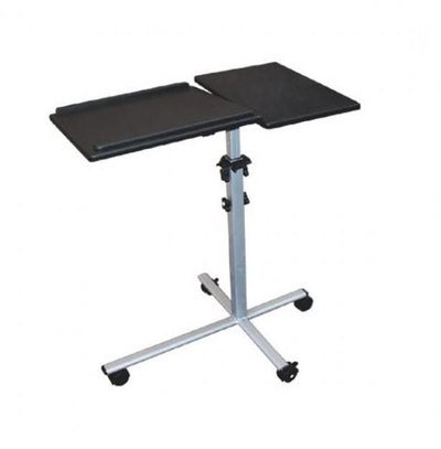 Karrocë universale Techly, për laptop ose projektor, lartësi e rregullueshme 77-87cm, e zezë