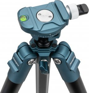 Tripod kamere Fotopro 59", alumin, kokë 360°, blu