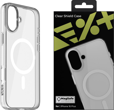 Заштитна маска Next One Clear Shield MagSafe за iPhone 16 Plus, проѕирна
