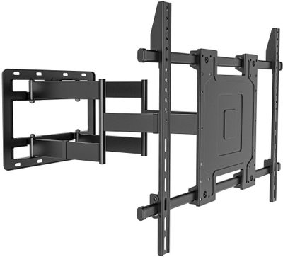 Mbajtëse muri për TV Techly, 65-110\", lëvizje e plotë, 120kg, e zezë