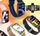 Smartwatch Rubicon SMARUB220, Bluetooth, matje shëndeti, blu e errët, set 2 copë