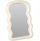 Pasqyrë dekorative Home Styling Collection 94695, 18 x 26 cm, MDF, e bardhë