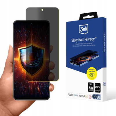 Folie mbrojtëse ekrani 3mk Silky Matt Privacy për Realme C55, anti refleks, privatësi, transparente