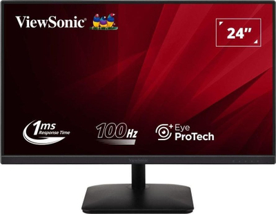 Monitor ViewSonic VA2408-MHDB, 24", Full HD IPS, 100Hz, i zi