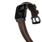 Rrip ore Nomad Traditional, lëkurë Horween, 42/44 mm, kafe, lidhës i zi