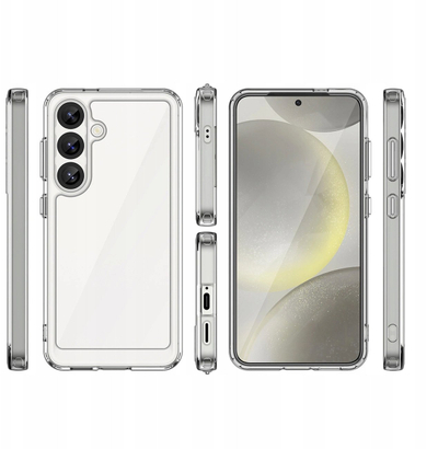 Футрола за телефон Hurtel Outer Space за Samsung Galaxy S25 Edge, флексибилна рамка, полупроѕирна