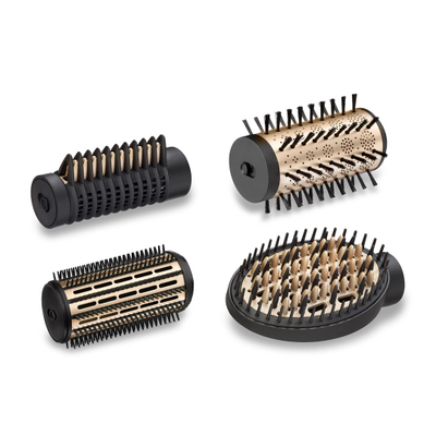 Furçë tharëse flokësh BaByliss AS970E, 650W, teknologji ionizuese, e zezë