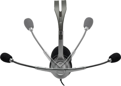 Kufje Logitech H110 Stereo me mikrofon, të hirta