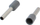 Terminal tulezë i izoluar EPM, 2.5mm², set 10 copë, gri