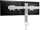 Mbajtës tavoline për monitorë INLINE, për 2 ekrane 17-32", Fine Texture gri