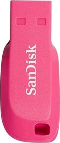USB SanDisk Cruzer Blade, 32GB, USB 2.0, e zezë me të kuqe