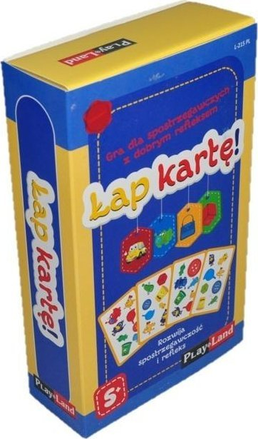 Loja me shoqni PlayLand Grab the Card, 56 letra, për 2 – 10 lojtarë