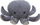 Lodër për qen Trixie BE NORDIC Octopus Ocke, pelush poliester, 25 cm, ngjyrë blu