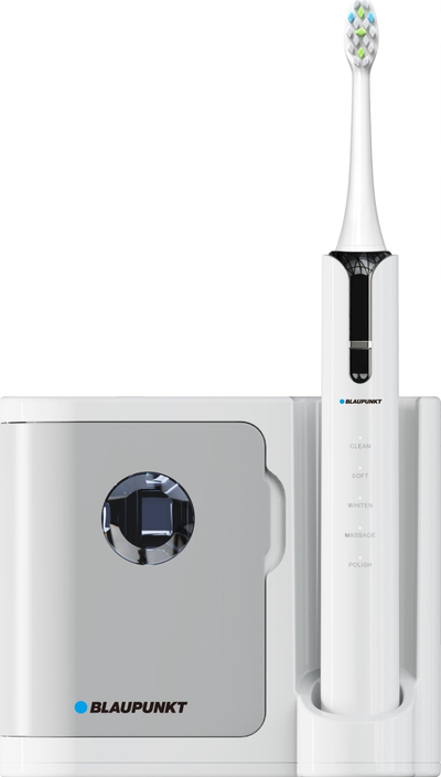 Furçë dhëmbësh sonike Blaupunkt DTS711, 5 mënyra, maja zëvendësuese, e bardhë
