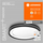 Plafon LED LEDVANCE SMART+ Orbis Jaden, WiFi, 50 cm, bardh e zi