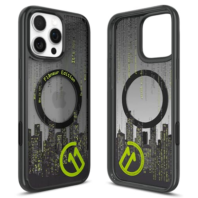 Kapak telefoni Spigen Ultra Hybrid C11 Flâneur, për iPhone 16 Pro Max, transparent