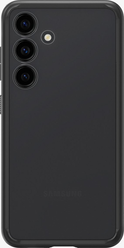 Mbulesë telefoni Spigen Ultra Hybrid për Samsung Galaxy S24, transparente, kornizë e zezë frost