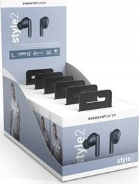 Kufje pa tela Energy Sistem Earphones True Wireless Style 2, Bluetooth 5.0, me kuti karikimi, blu navy