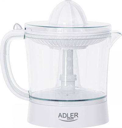 Shtrydhëse për agrume Adler AD 4009, 1L, motor automatik, e bardhë
