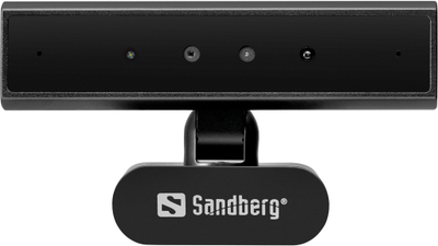 Kamerë web Sandberg Face-ID Webcam Mini Pro, 2K, me mikrofon mrena, e zezë