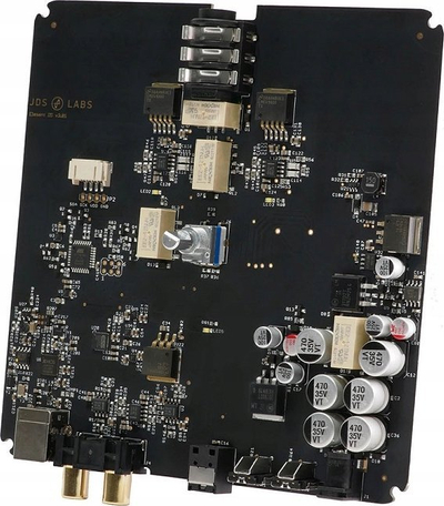 Засилувач за слушалки JDS Labs Element III MKII Boosted Power, со вграден DAC, Copper Ring прстен, црн