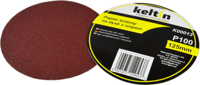 Letër zmerile GEKO me disk Velcro (K00013), 125 mm
