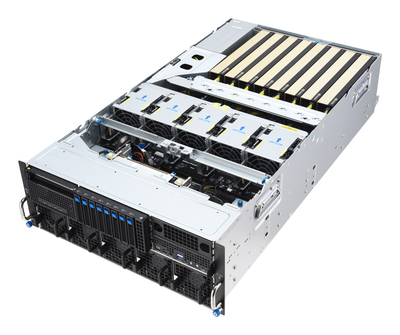 Server rack Asus ESC8000A E13X, 4U, AMD EPYC 9005, 8xNVMe, i zi