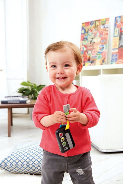 Lodër çelësa Smily Play Auto Pilot SP83675, me tinguj edhe drita, shumëngjyrëshe