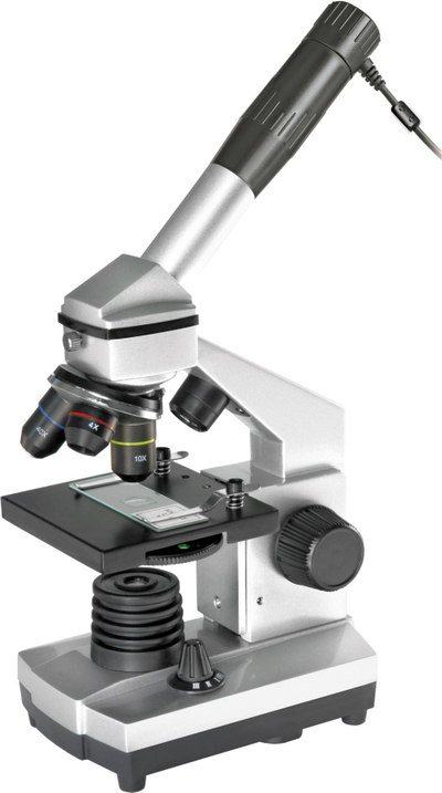 Mикроскоп Bresser Biolux CEA USB, 40 1024x, едукативен сет