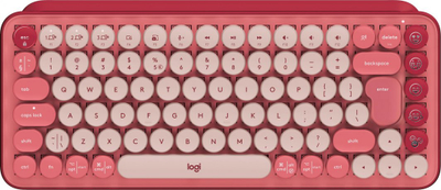 Tastierë Logitech POP Keys (920-010737), US, korale