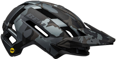 Helm biçiklete Bell Super Air MIPS, për malore, i zi