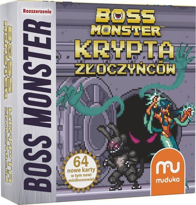Zgjerim loje me letra Muduko Boss Monster Crypt of Villains, deri 6 veta, 13+ vjeç, me shumë ngjyra
