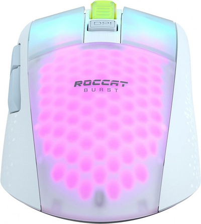 Maus ROCCAT Burst Pro Air, i bardhë
