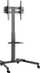 Стојалка за под за телевизор LogiLink BP0121, 32"-55", со тркала, црна