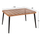 Set tavolinë 5-pjesësh ALLEGRA (HM10508), bezhë/ zezë