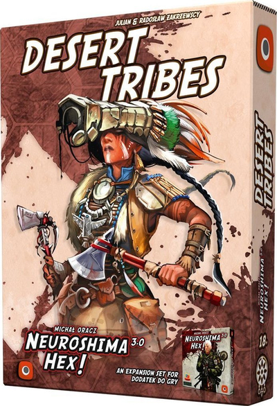 Zgjerim loje tavoline Portal Games Neuroshima Hex Desert Tribes 3.0