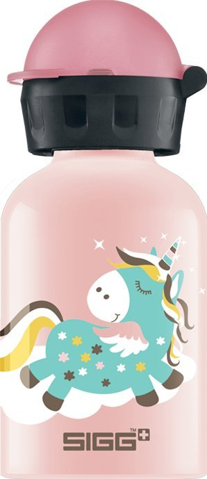 Shishe uji për fëmijë Sigg KBT Kids Fairycon, 300ml, alumin, rozë