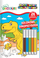 Libër ngjyrosje me numra Colorful Dino Adventure, 24 faqe, me 4 markera, shumëngjyrësh