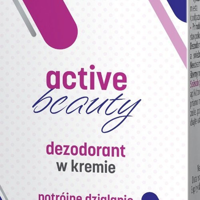 Krem deodorant Ava Laboratorium Active Beauty, 50ml