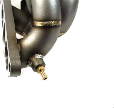 Manifold shkarkimi TurboWorks Nissan SR20DET Top Mount Extreme, fllanxhë T3, dalje wastegate 38 mm, inoks gri