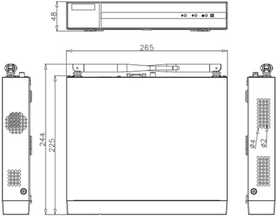 Мрежен регистратор HiLook NVR-108MH-D/W, 8 канали, WiFi