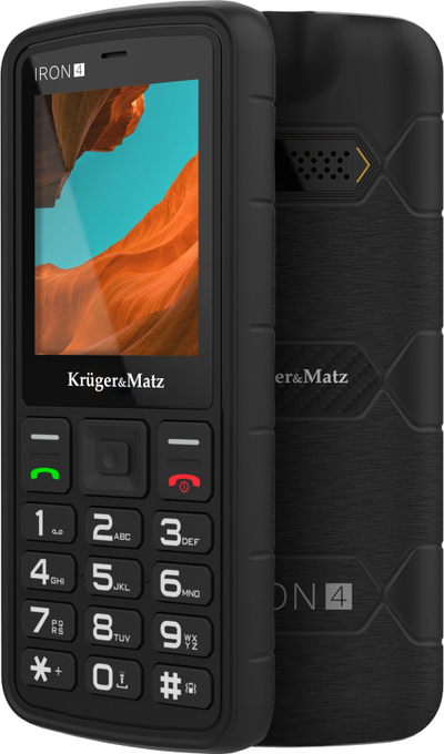 Telefoni Kruger&amp;Matz Iron 4, 4G, Dual SIM, i zi