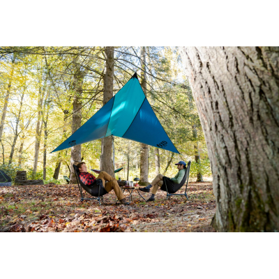 Tendë kampingu ENO SunFly Shade, 2.7 x 2.7 m, UPF 30, blu deti