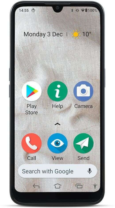 Телефон Doro 8100, 32GB, 6.1", 4G, црн