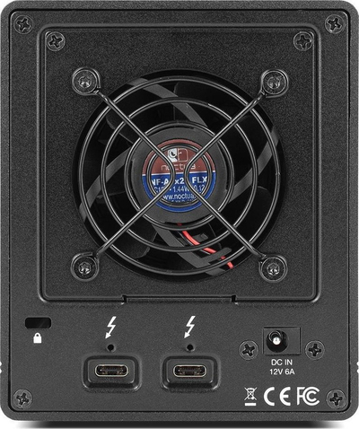 Disk i jashtëm RAID OWC ThunderBay 4 Mini, 16TB SSD, Thunderbolt 3, i zi