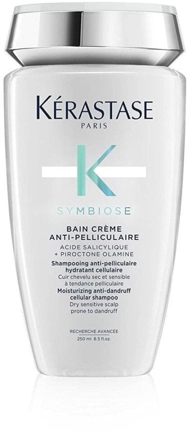 Shampo flokësh Kérastase Symbiose për lagie dhe kundër zbokthit, për skalp të thatë e të ndjeshëm, 250 ml
