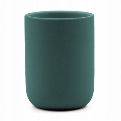 Gotë për furça dhëmbësh Gotieri Ceralia, qeramike, 10cm, emerald