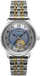 Orë automatike unisex Zeppelin Friedrichshafen 8567M-3 Open Heart, 36mm, 5ATM, argjend